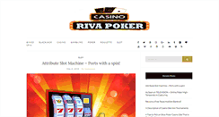 Desktop Screenshot of casino-riva-poker.com